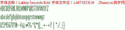 查看字体及作者详细介绍