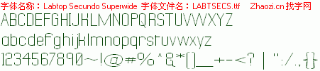 查看字体及作者详细介绍
