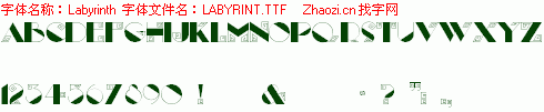 查看字体及作者详细介绍