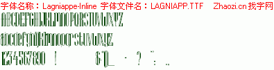 查看字体及作者详细介绍