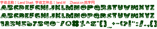 查看字体及作者详细介绍