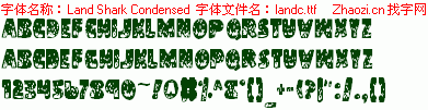 查看字体及作者详细介绍