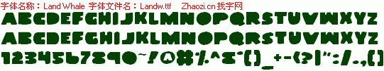 查看字体及作者详细介绍