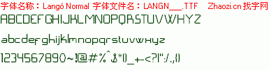 查看字体及作者详细介绍