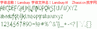 查看字体及作者详细介绍