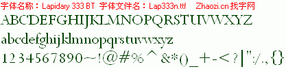 查看字体及作者详细介绍