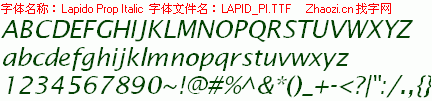 查看字体及作者详细介绍