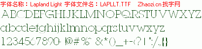 查看字体及作者详细介绍