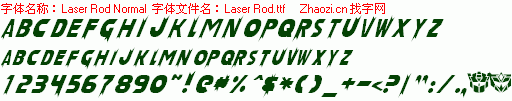 查看字体及作者详细介绍