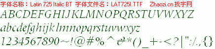 查看字体及作者详细介绍