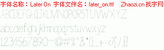 查看字体及作者详细介绍