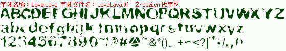 查看字体及作者详细介绍