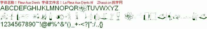 查看字体及作者详细介绍