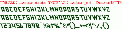 查看字体及作者详细介绍