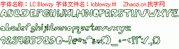 查看字体及作者详细介绍