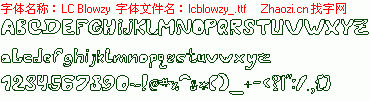 查看字体及作者详细介绍
