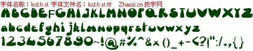 查看字体及作者详细介绍