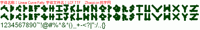 查看字体及作者详细介绍