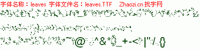 查看字体及作者详细介绍