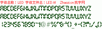 查看字体及作者详细介绍