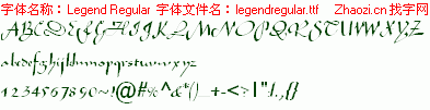 查看字体及作者详细介绍