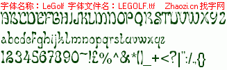 查看字体及作者详细介绍