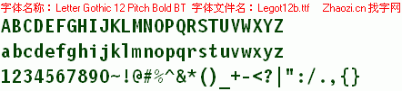 查看字体及作者详细介绍