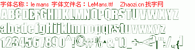 查看字体及作者详细介绍