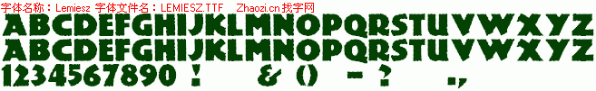 查看字体及作者详细介绍