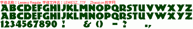 查看字体及作者详细介绍