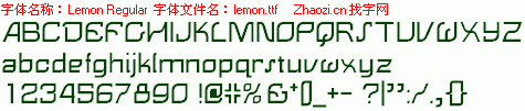 查看字体及作者详细介绍