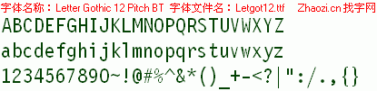 查看字体及作者详细介绍