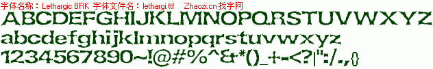 查看字体及作者详细介绍