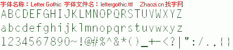 查看字体及作者详细介绍