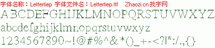 查看字体及作者详细介绍