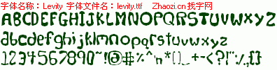 查看字体及作者详细介绍