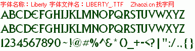 查看字体及作者详细介绍