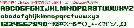 查看字体及作者详细介绍
