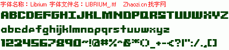查看字体及作者详细介绍