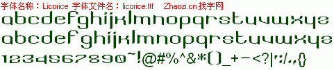 查看字体及作者详细介绍