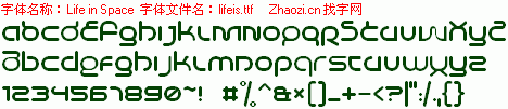 查看字体及作者详细介绍