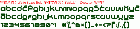 查看字体及作者详细介绍