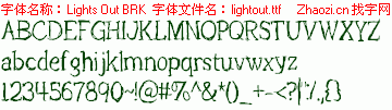 查看字体及作者详细介绍