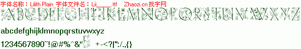 查看字体及作者详细介绍