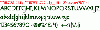 查看字体及作者详细介绍