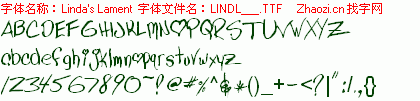 查看字体及作者详细介绍