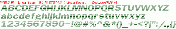 查看字体及作者详细介绍