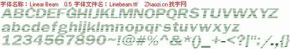 查看字体及作者详细介绍