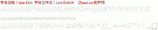 查看字体及作者详细介绍