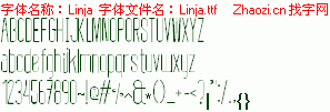查看字体及作者详细介绍